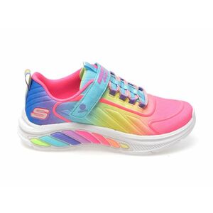 Pantofi sport SKECHERS multicolor, RAINBOW CRUISERS, din material textil imagine