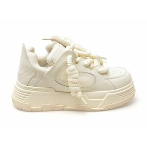 Pantofi sport EPICA albi, 2309171, din piele naturala imagine