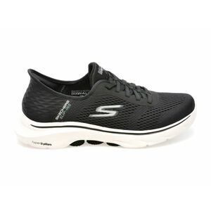 Pantofi sport SKECHERS negri, GO WALK 7, din material textil imagine