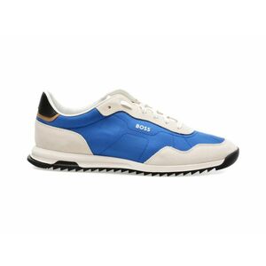 Pantofi sport BOSS albastri, 7276, din material textil imagine