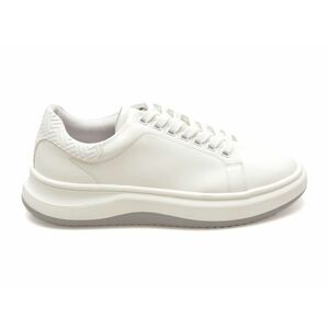 Pantofi casual ALDO albi, 13555892, din piele ecologica imagine