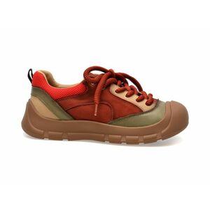Pantofi casual GRYXX rosii, 7101, din piele naturala imagine
