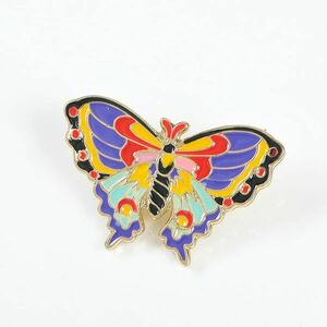 Brosa martisor fluture multicolor imagine