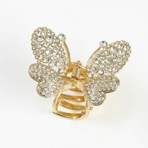 Cleste fluture auriu cu aripi perlate imagine