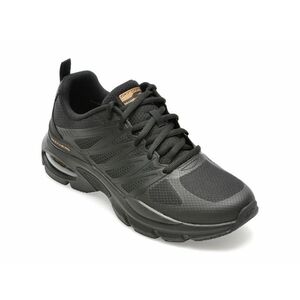Pantofi sport SKECHERS negri, SKECH-AIR VENTURA, din material textil imagine