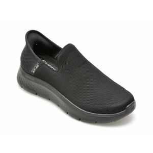 Pantofi SKECHERS negri, GO WALK FLEX, din material textil imagine