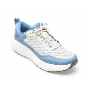Pantofi sport SKECHERS albastri, GO RUN SUPERSONIC MAX, din material textil imagine