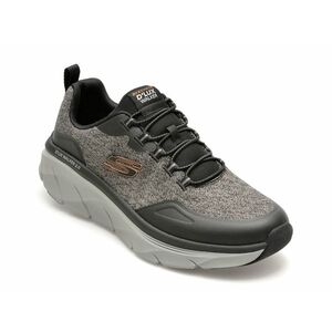 Pantofi sport SKECHERS gri, D LUX WALKER 2.0, din material textil imagine