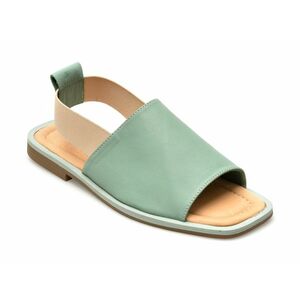 Sandale casual FLAVIA PASSINI verzi, 5001802, din piele naturala imagine