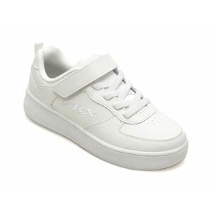 Pantofi casual SKECHERS albi, SPORT COURT 92, din piele ecologica imagine