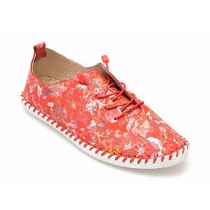 Pantofi FLAVIA PASSINI rosii, 2201622, din piele naturala imagine