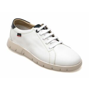Pantofi CALLAGHAN albi, 57701, din piele naturala imagine