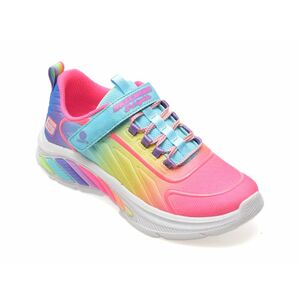 Pantofi sport SKECHERS multicolor, RAINBOW CRUISERS, din material textil imagine