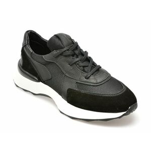 Pantofi sport GRYXX negri, M72051, din material textil imagine