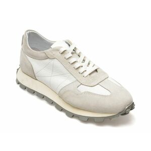 Pantofi sport GRYXX albi, M73191, din piele naturala imagine