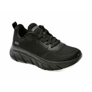 Pantofi sport SKECHERS negri, BOBS B FLEX HI, din material textil imagine