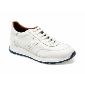 Pantofi casual LE COLONEL albi, 643541, din piele naturala imagine