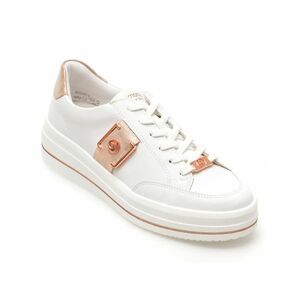 Pantofi casual REMONTE albi, D1C021, din piele naturala imagine