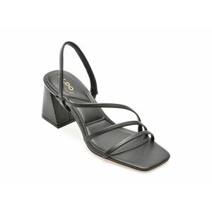 Sandale casual ALDO negre, 13706599, din piele ecologica imagine