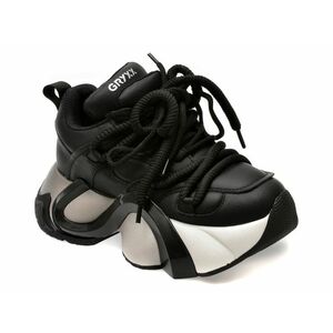Pantofi sport GRYXX negri, 7993, din piele naturala imagine