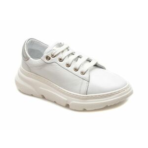 Pantofi casual GRYXX albi, 1187099, din piele naturala imagine