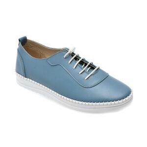 Pantofi casual FLAVIA PASSINI albastri, CS581, din piele naturala imagine