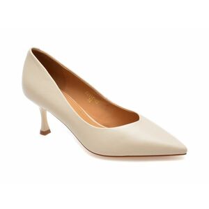 Pantofi eleganti EPICA albi, 6, din piele naturala imagine