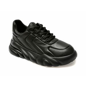 Pantofi sport GRYXX negri, 66025, din piele naturala imagine