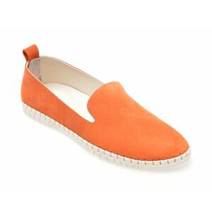 Pantofi casual GRYXX portocalii, 5001697, din piele intoarsa imagine