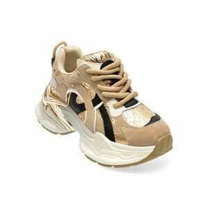 Pantofi sport EPICA aurii, 20262, din material textil imagine