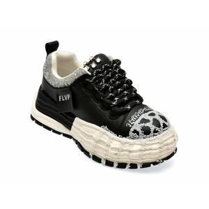 Pantofi sport FLAVIA PASSINI negri, 20246, din piele naturala imagine