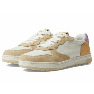 Incaltaminte Femei Madewell Court Low-Top Sneakers in Colorblock Leather Vibrant Lilac Multi imagine
