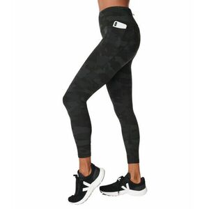 Imbracaminte Femei Sweaty Betty Power 78 Workout Leggings Ultra Black Camo Print imagine