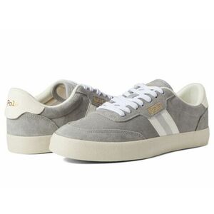 Incaltaminte Barbati Polo Ralph Lauren Court Low-Top Sneaker Soft Grey imagine