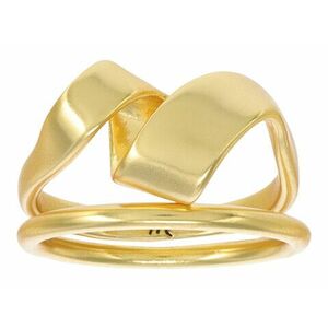 Bijuterii Femei Madewell Tube Ring Vinatge Gold imagine