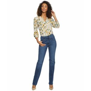 Imbracaminte Femei NYDJ High-Rise Marilyn Straight Jeans in Saybrook Saybrook imagine