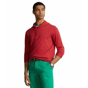 Imbracaminte Barbati Polo Ralph Lauren Jersey Hooded T-Shirt Post Red imagine