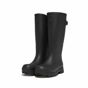 Incaltaminte Femei FitFlop Wonderwelly ATB High-Performance Tall Rain Boots All Black imagine