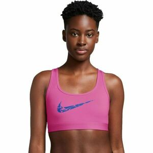 Nike SWOOSH Sutien sport de damă, roz, mărime imagine