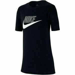 Nike NSW TEE FUTURA ICON TD B Tricou de băieți, negru, mărime imagine