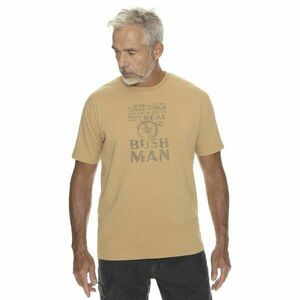 BUSHMAN NEALE Tricou pentru bărbați, maro, mărime imagine