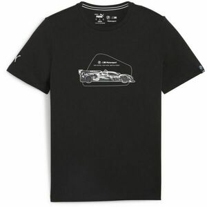Puma BMW M MOTORSPORT ESSENTIALS TEE Tricou pentru bărbați, negru, mărime imagine