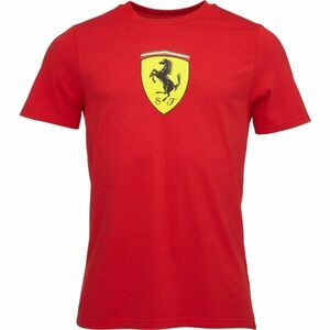 Puma FERRARI RACE BIG SHIELD Tricou pentru bărbați, roșu, mărime imagine