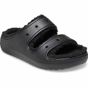 Crocs CLASSIC COZZZY SANDAL Sandale unisex, negru, mărime 45/46 imagine