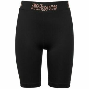 Fitforce MARGA Pantaloni scurți de fitness pentru fete, negru, mărime imagine