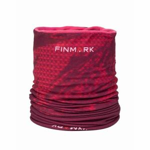 Finmark Multifunkční šátek s flísem Fular multifuncțional, roșu, mărime imagine