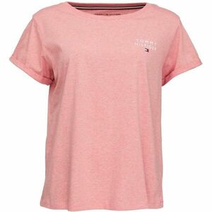 Tommy Hilfiger SHORT SLEEVE T-SHIRT Tricou pentru femei, roz, mărime imagine