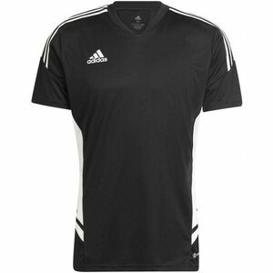 adidas CON22 JSY Tricou fotbal bărbați, negru, mărime imagine