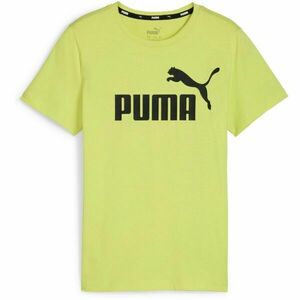 Puma ESS LOGO TEE B Tricou de băieţi, galben, mărime imagine