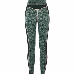 KARI TRAA ROSE HIGH WAIST PANT Pantaloni termo de femei, verde, mărime imagine